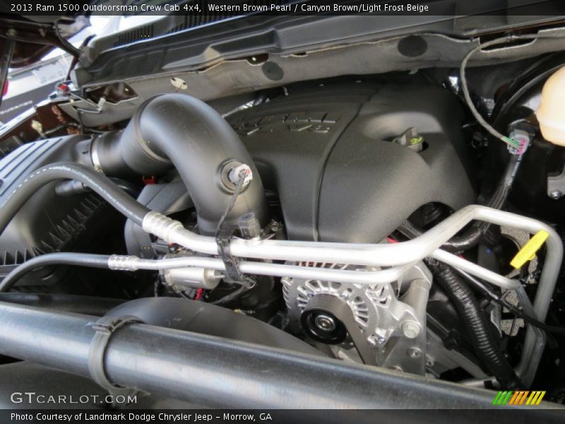 Western Brown Pearl / Canyon Brown/Light Frost Beige 2013 Ram 1500 Outdoorsman Crew Cab 4x4