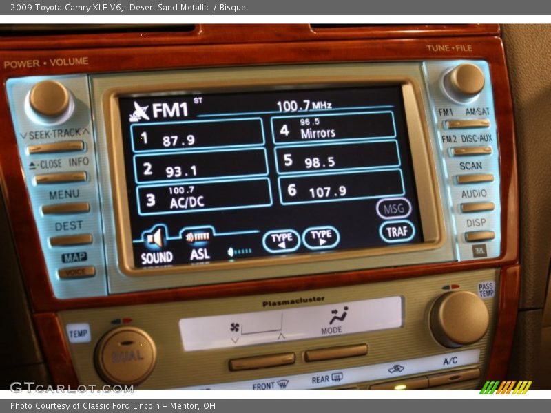 Desert Sand Metallic / Bisque 2009 Toyota Camry XLE V6