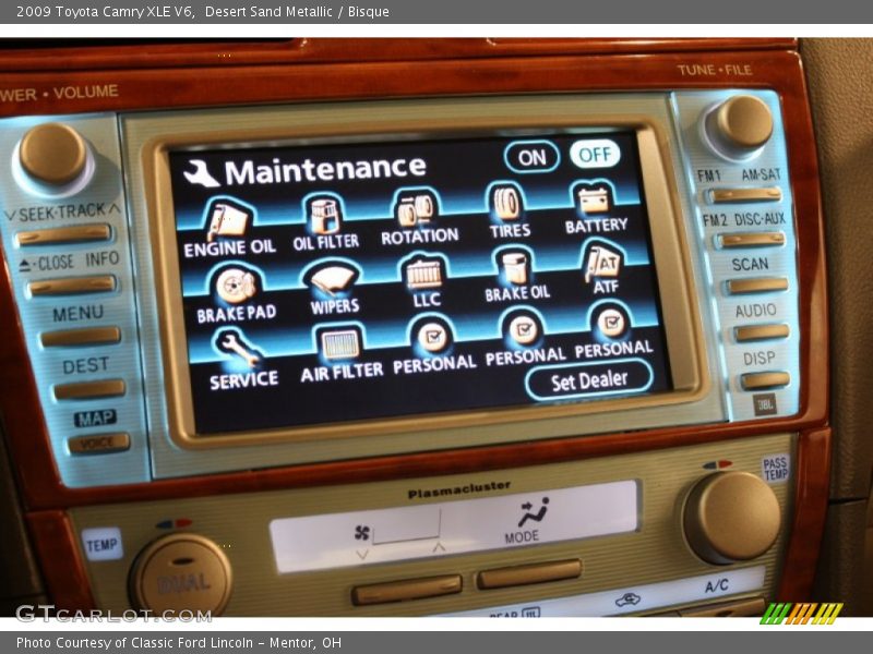 Desert Sand Metallic / Bisque 2009 Toyota Camry XLE V6