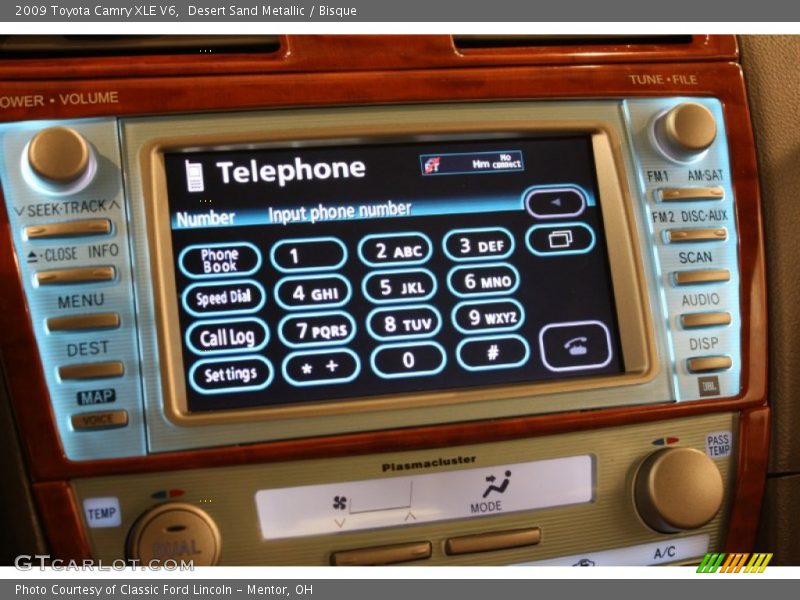 Desert Sand Metallic / Bisque 2009 Toyota Camry XLE V6