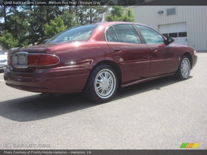 Medium Red Pearl / Medium Gray 2002 Buick LeSabre Custom