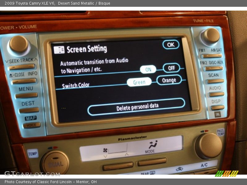 Desert Sand Metallic / Bisque 2009 Toyota Camry XLE V6