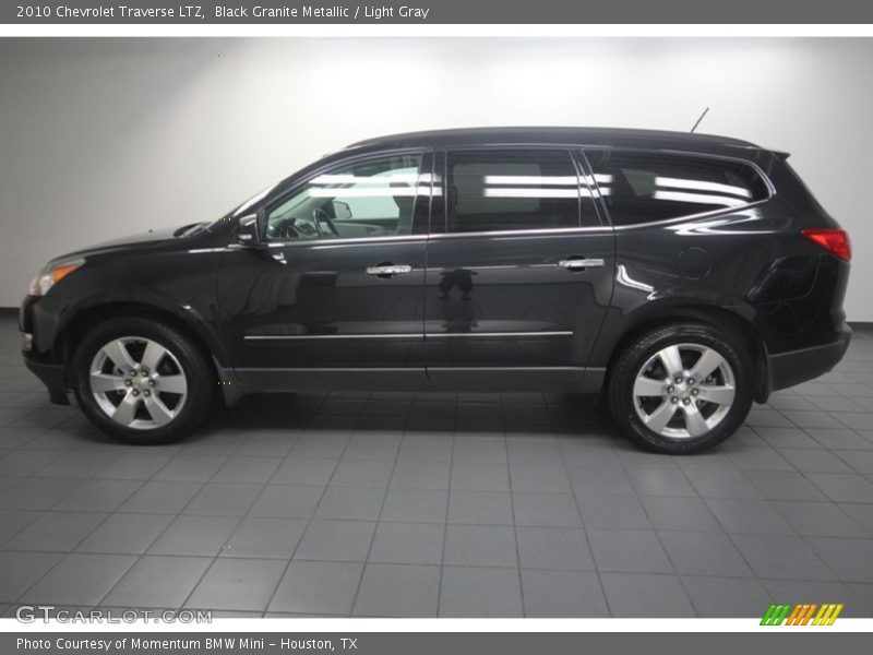 Black Granite Metallic / Light Gray 2010 Chevrolet Traverse LTZ