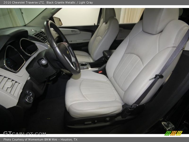 Black Granite Metallic / Light Gray 2010 Chevrolet Traverse LTZ