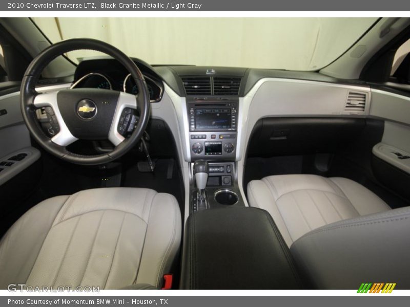 Black Granite Metallic / Light Gray 2010 Chevrolet Traverse LTZ