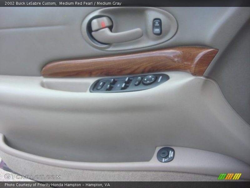 Medium Red Pearl / Medium Gray 2002 Buick LeSabre Custom