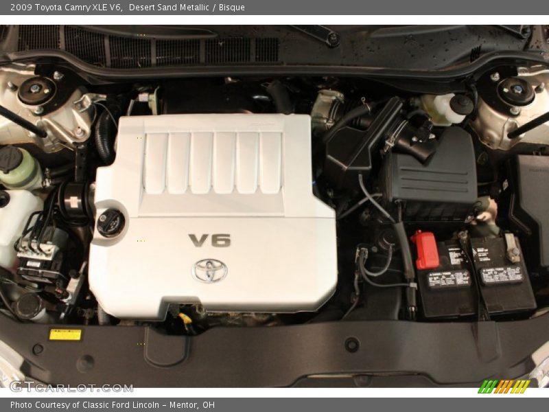 Desert Sand Metallic / Bisque 2009 Toyota Camry XLE V6