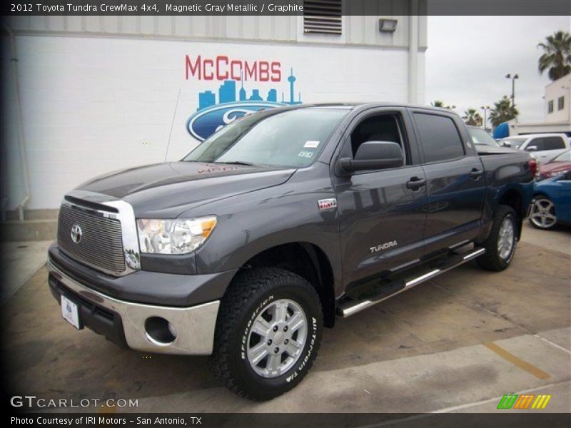 Magnetic Gray Metallic / Graphite 2012 Toyota Tundra CrewMax 4x4