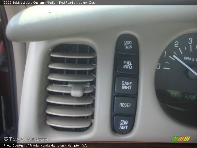 Controls of 2002 LeSabre Custom