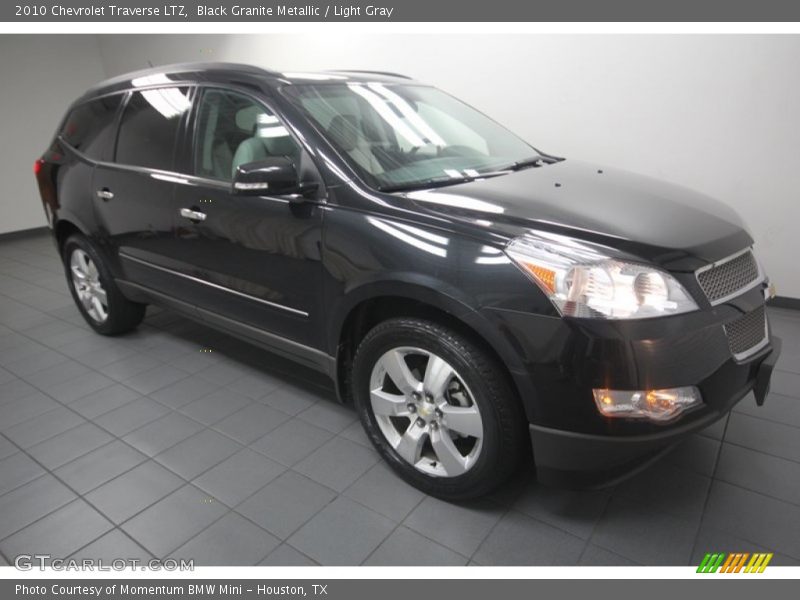 Black Granite Metallic / Light Gray 2010 Chevrolet Traverse LTZ