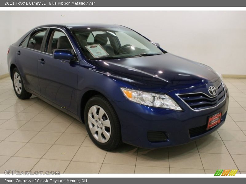 Blue Ribbon Metallic / Ash 2011 Toyota Camry LE