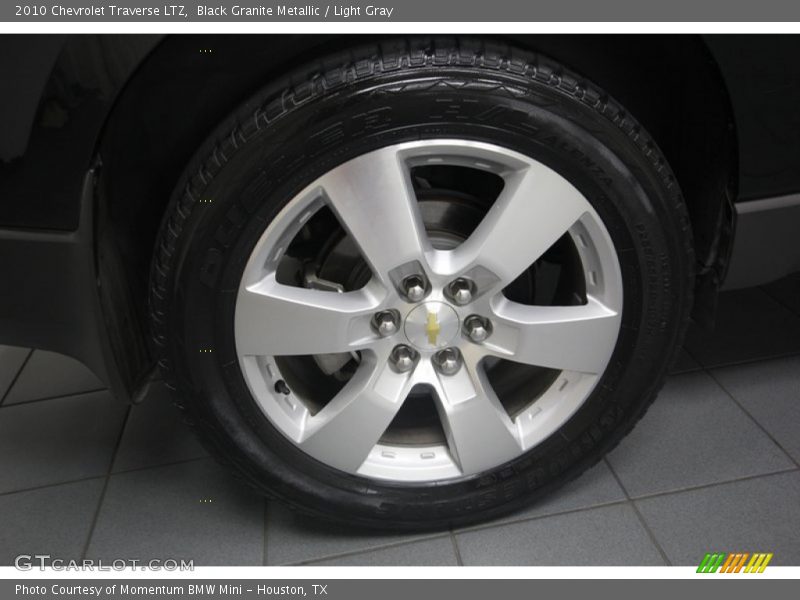 Black Granite Metallic / Light Gray 2010 Chevrolet Traverse LTZ