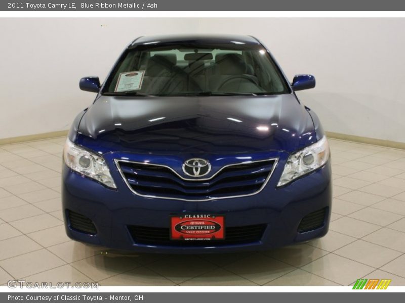 Blue Ribbon Metallic / Ash 2011 Toyota Camry LE