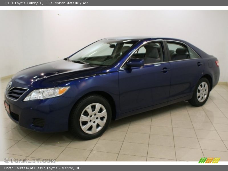 Blue Ribbon Metallic / Ash 2011 Toyota Camry LE