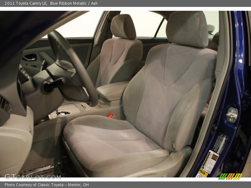 Blue Ribbon Metallic / Ash 2011 Toyota Camry LE
