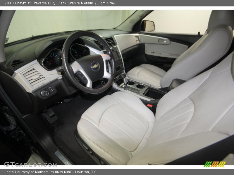 Black Granite Metallic / Light Gray 2010 Chevrolet Traverse LTZ