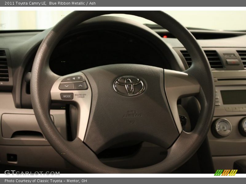 Blue Ribbon Metallic / Ash 2011 Toyota Camry LE