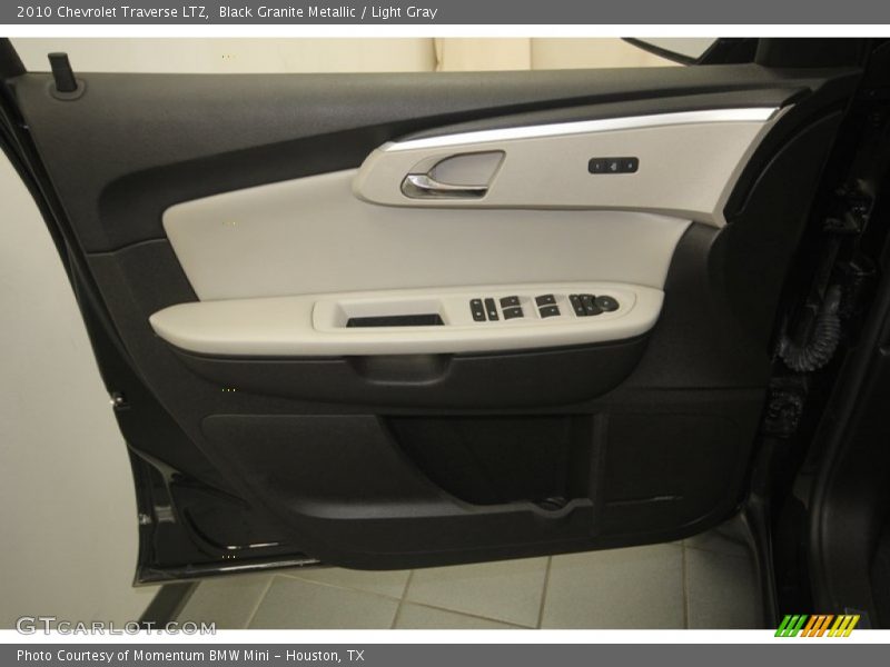 Black Granite Metallic / Light Gray 2010 Chevrolet Traverse LTZ