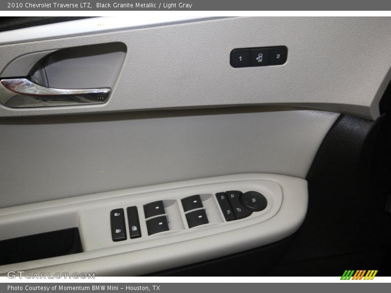 Black Granite Metallic / Light Gray 2010 Chevrolet Traverse LTZ