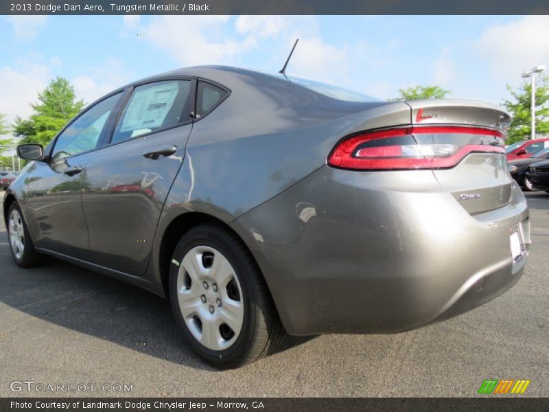 Tungsten Metallic / Black 2013 Dodge Dart Aero