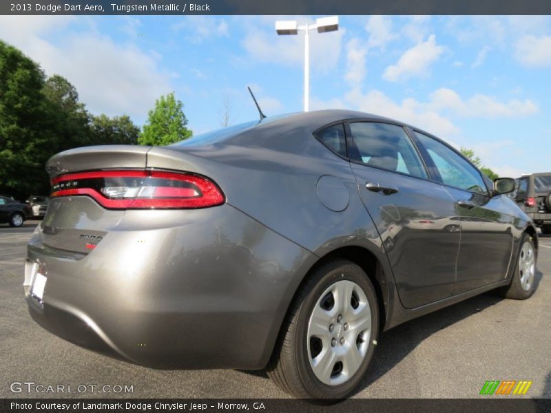 Tungsten Metallic / Black 2013 Dodge Dart Aero
