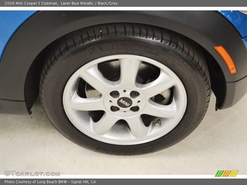 Laser Blue Metallic / Black/Grey 2009 Mini Cooper S Clubman