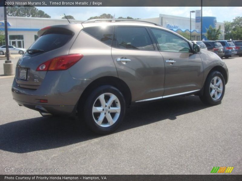 Tinted Bronze Metallic / Beige 2009 Nissan Murano SL
