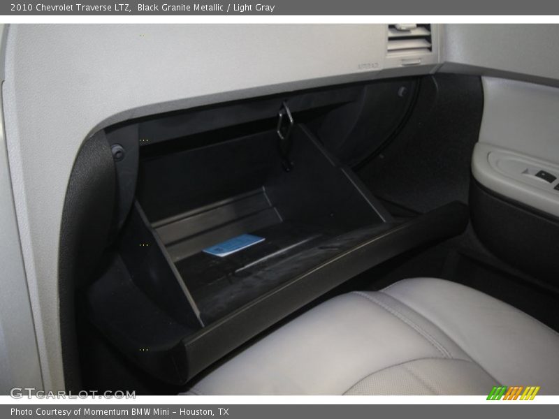 Black Granite Metallic / Light Gray 2010 Chevrolet Traverse LTZ