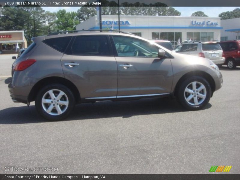 Tinted Bronze Metallic / Beige 2009 Nissan Murano SL
