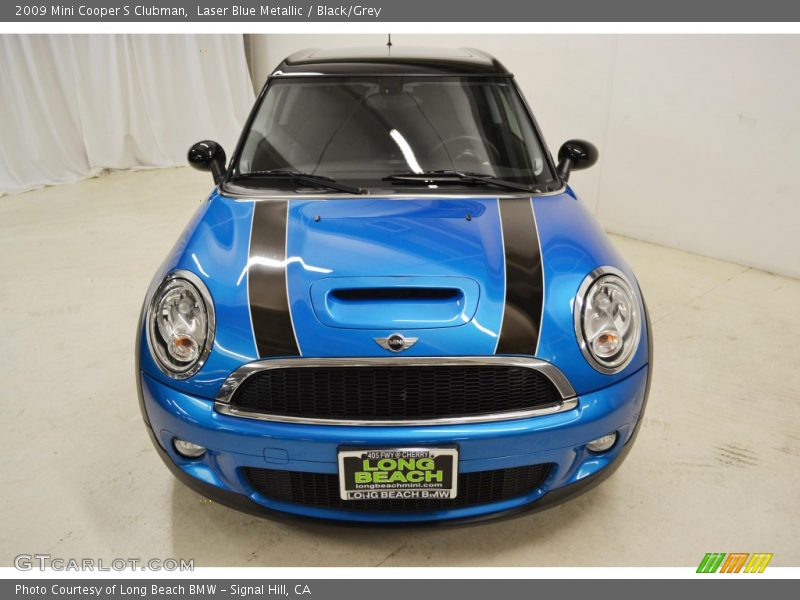 Laser Blue Metallic / Black/Grey 2009 Mini Cooper S Clubman