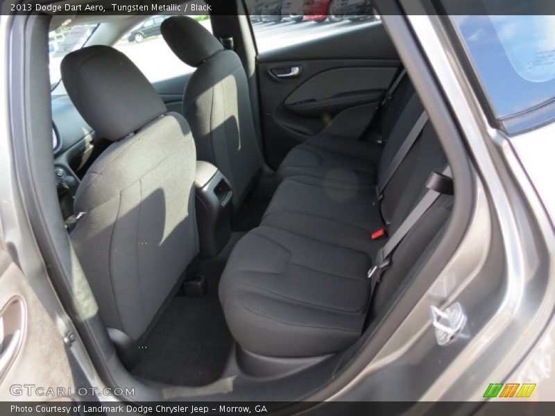 Tungsten Metallic / Black 2013 Dodge Dart Aero