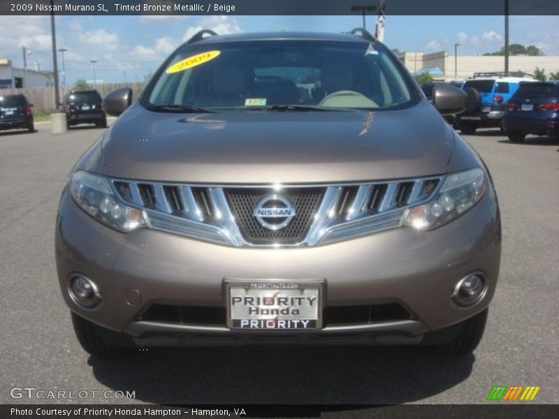 Tinted Bronze Metallic / Beige 2009 Nissan Murano SL