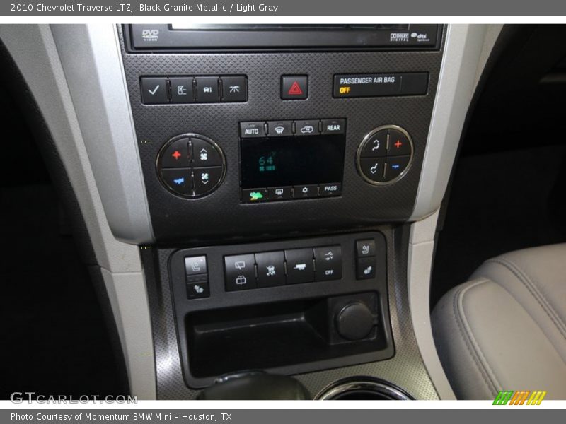 Black Granite Metallic / Light Gray 2010 Chevrolet Traverse LTZ