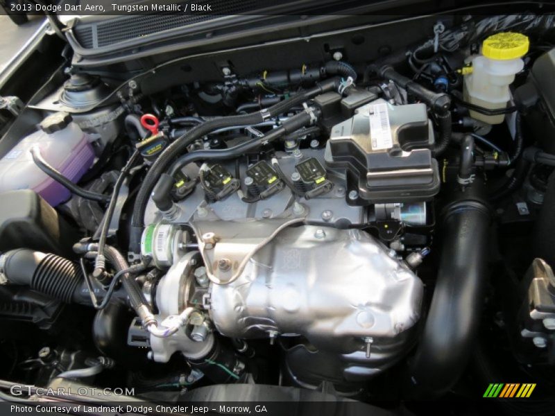 Tungsten Metallic / Black 2013 Dodge Dart Aero