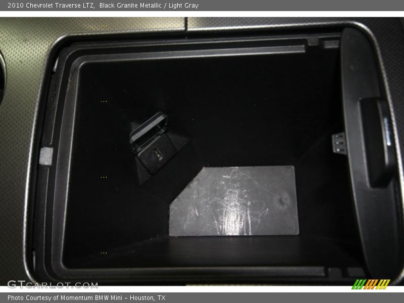 Black Granite Metallic / Light Gray 2010 Chevrolet Traverse LTZ
