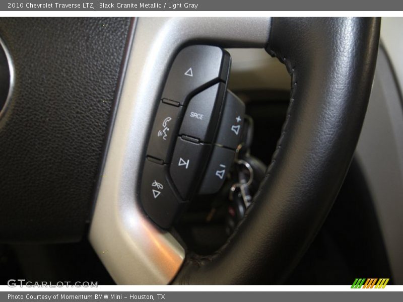 Black Granite Metallic / Light Gray 2010 Chevrolet Traverse LTZ