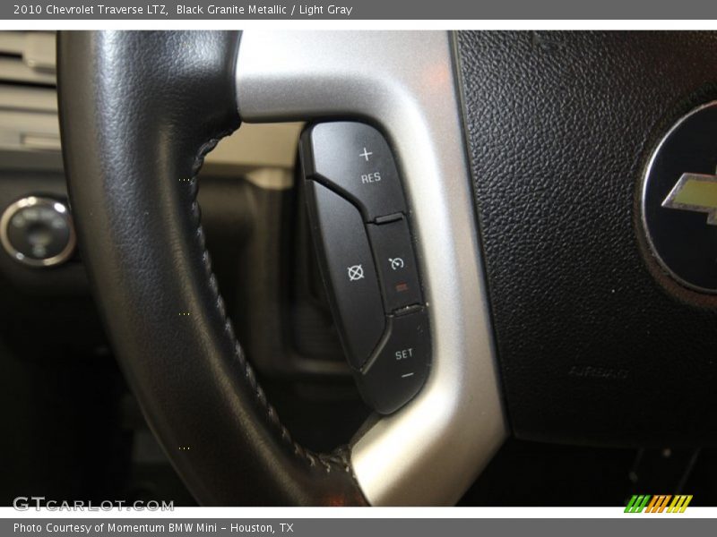 Black Granite Metallic / Light Gray 2010 Chevrolet Traverse LTZ