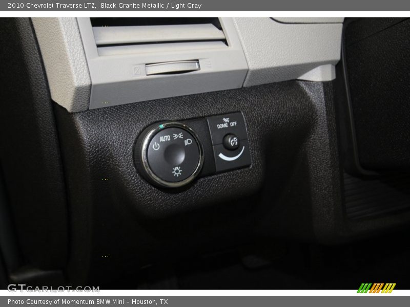Black Granite Metallic / Light Gray 2010 Chevrolet Traverse LTZ