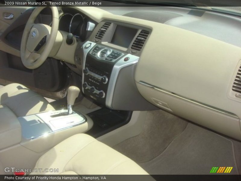 Tinted Bronze Metallic / Beige 2009 Nissan Murano SL