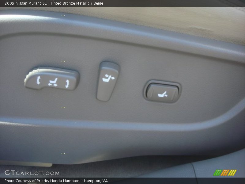 Tinted Bronze Metallic / Beige 2009 Nissan Murano SL