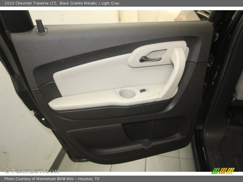 Black Granite Metallic / Light Gray 2010 Chevrolet Traverse LTZ