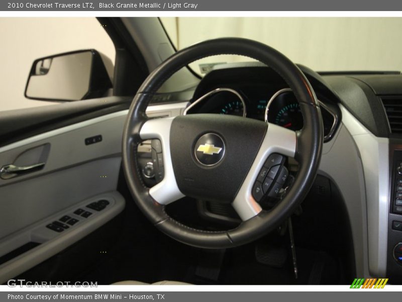 Black Granite Metallic / Light Gray 2010 Chevrolet Traverse LTZ