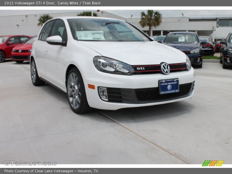 Candy White / Titan Black 2013 Volkswagen GTI 4 Door