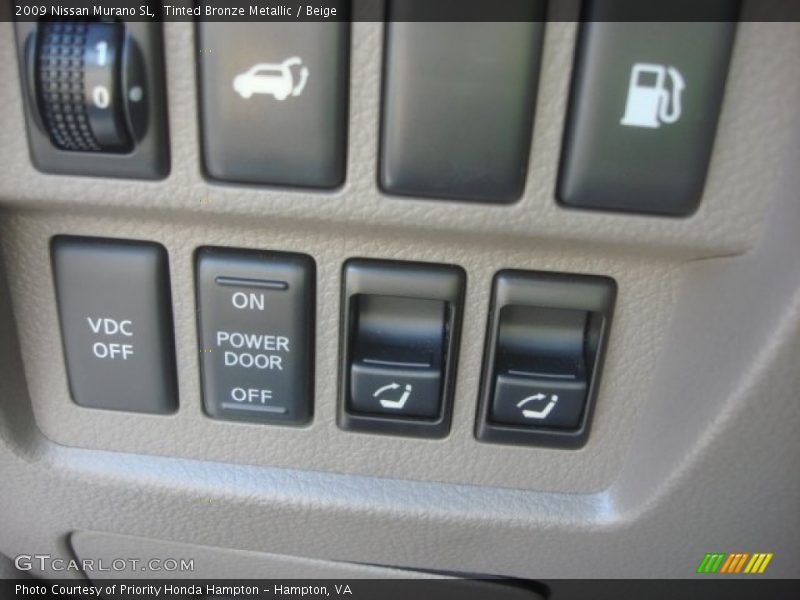 Tinted Bronze Metallic / Beige 2009 Nissan Murano SL