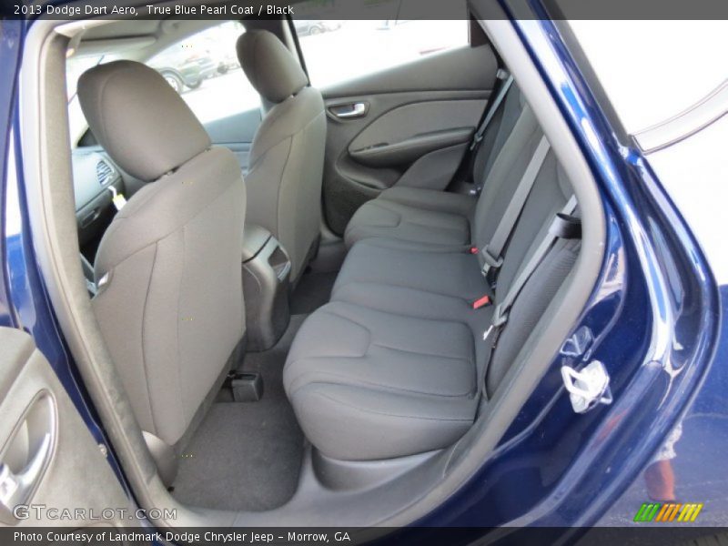 True Blue Pearl Coat / Black 2013 Dodge Dart Aero