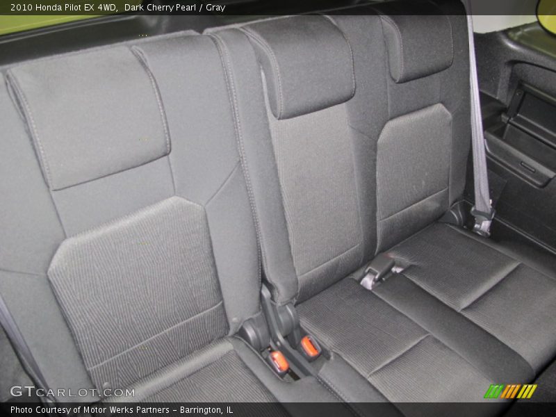 Dark Cherry Pearl / Gray 2010 Honda Pilot EX 4WD