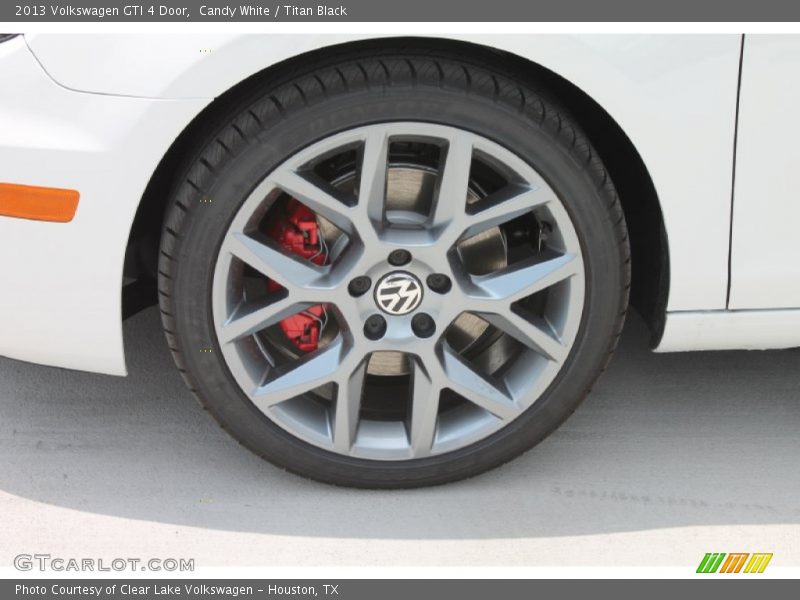 Candy White / Titan Black 2013 Volkswagen GTI 4 Door