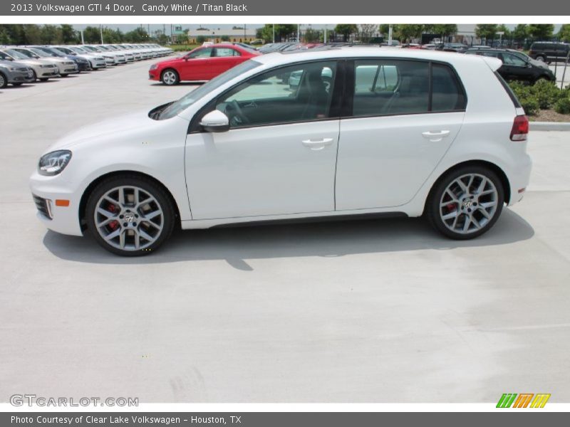 Candy White / Titan Black 2013 Volkswagen GTI 4 Door