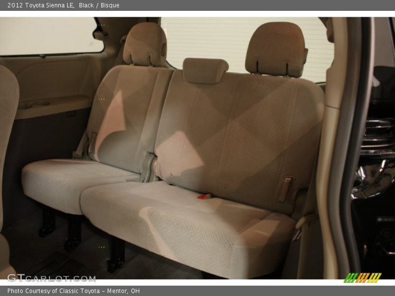 Black / Bisque 2012 Toyota Sienna LE