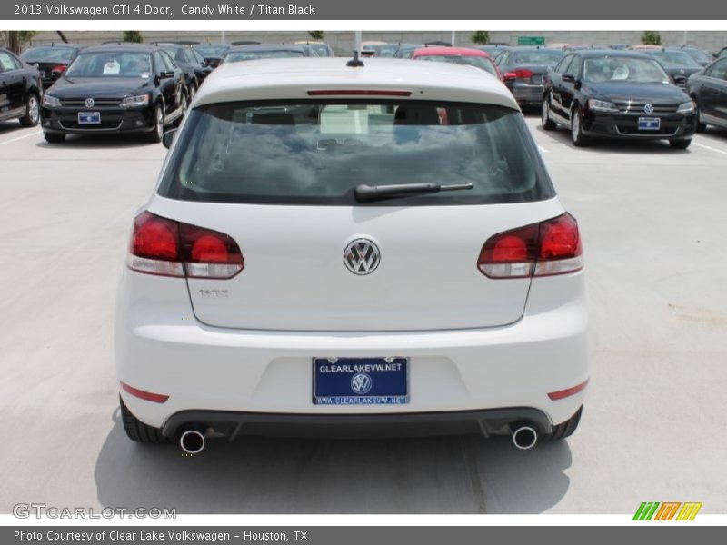 Candy White / Titan Black 2013 Volkswagen GTI 4 Door
